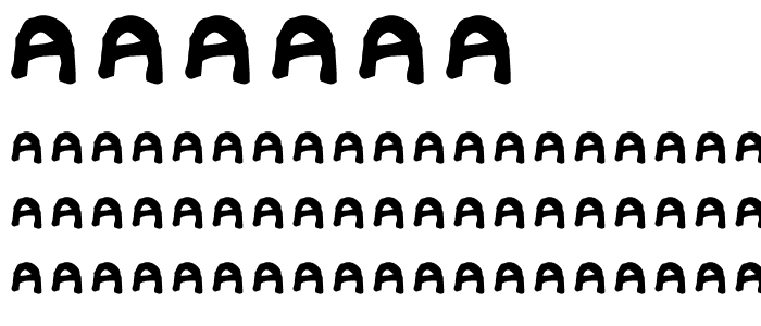 DOOFUS font