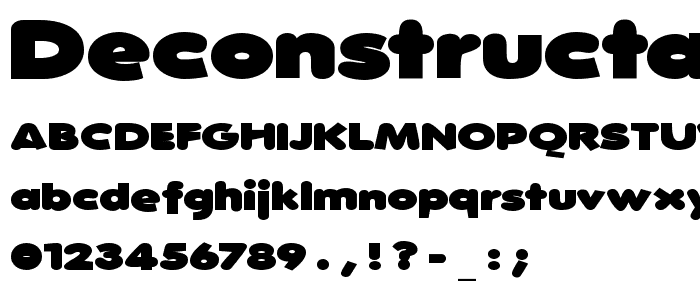 DeconstructaWide-ExpandedUltra font