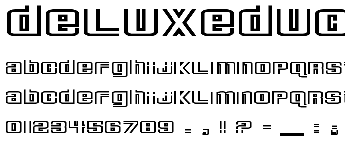 DeluxeDucks Regular font