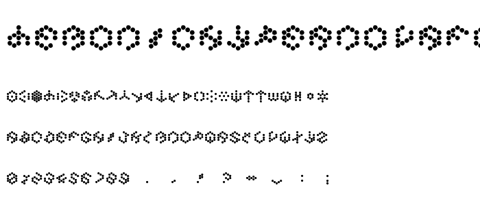 DemonicHyperNovaFont font