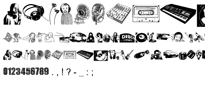 Denise DJ Font font