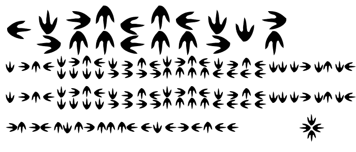 Dinotopian font