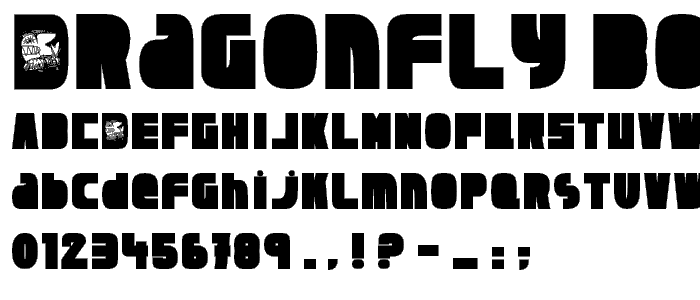 Dragonfly Bold font