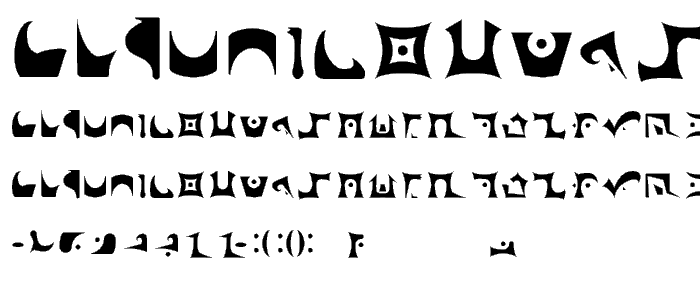 Drazi font