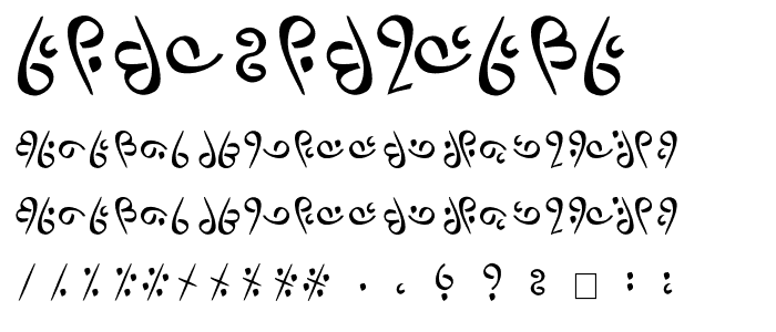 Drow Rounded font