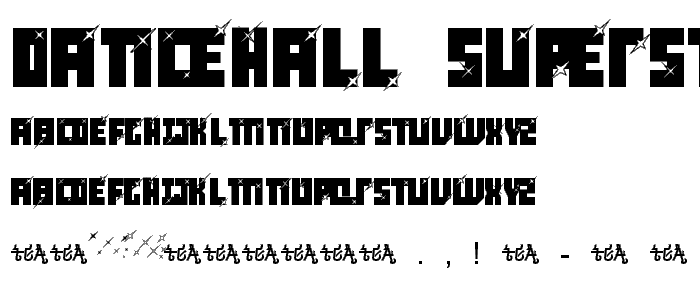 dancehall superstar font