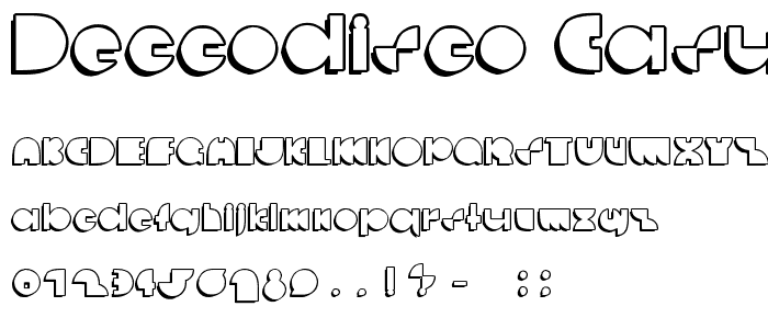 deccodisco_casual font