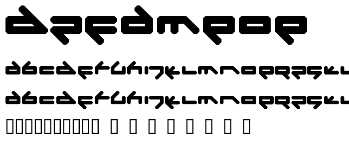 dreampop font