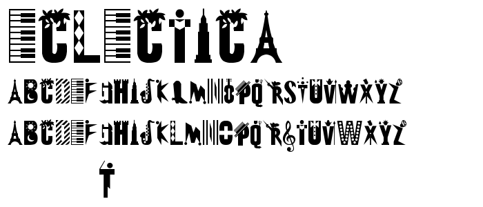 Eclectica font