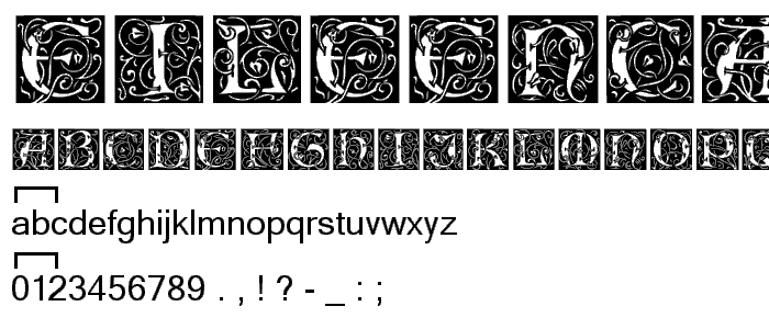EileenCaps font