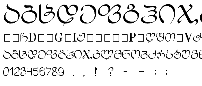 EkaHor font