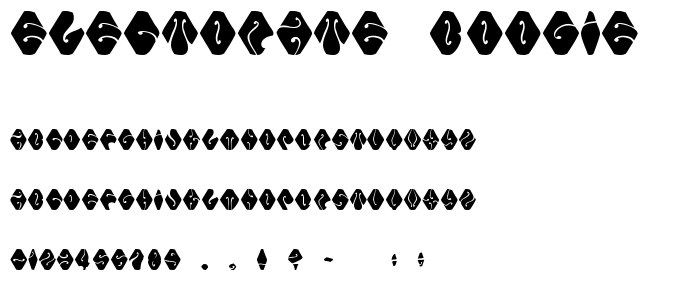 Electorate Boogie font