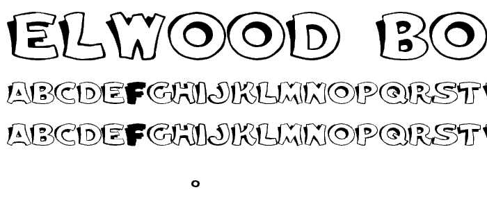 Elwood Bold font