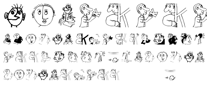 Emkabats font