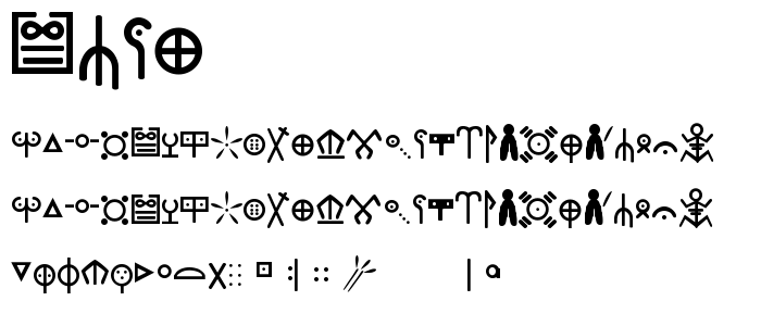 Ewok font