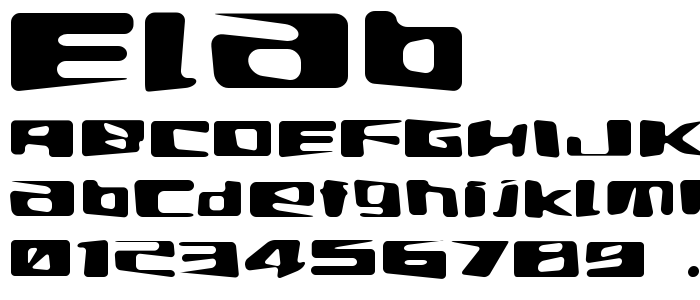 eLab font