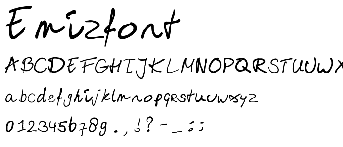 emizfont font