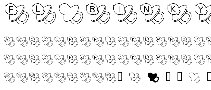 FL Binky font