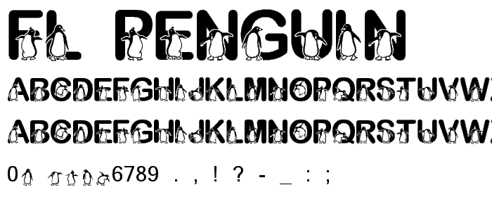 FL Penguin font