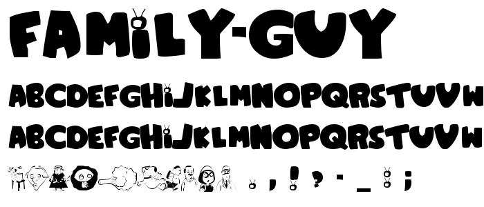 Family Guy font