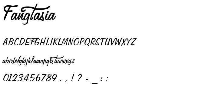 Fangtasia font