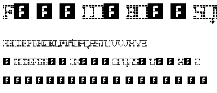 Fat Cowboy SQUARE Regular font