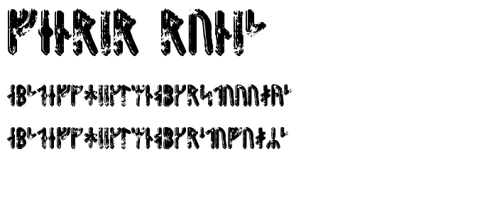 Fenrir Runic font