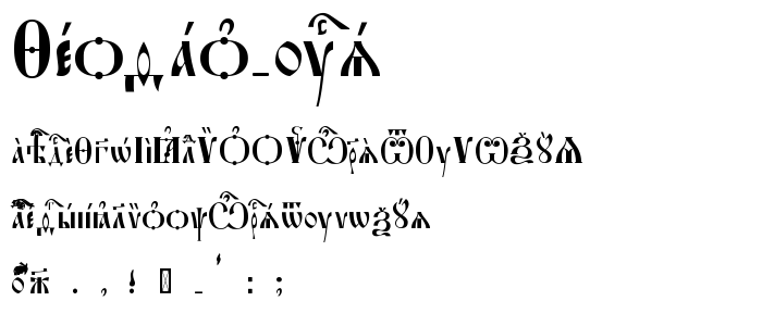 Feofan Ucs font