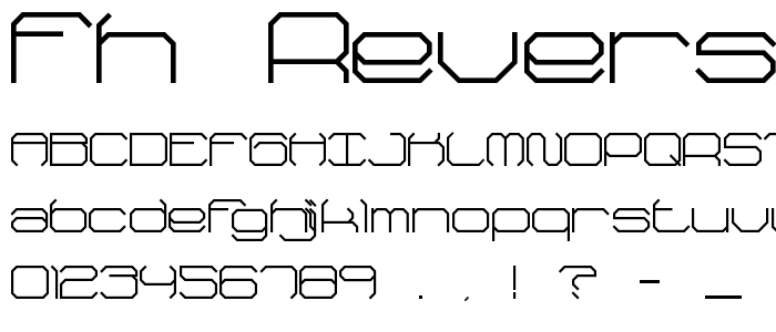 Fh_Reverse font