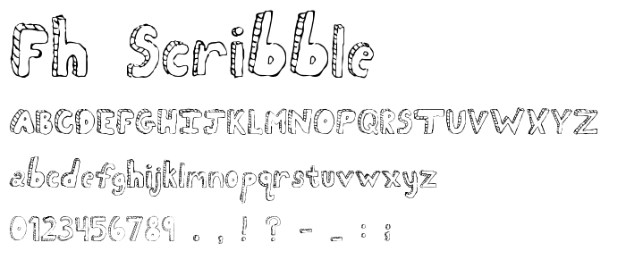 Fh_Scribble font
