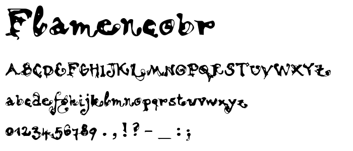 FlamencoBr font