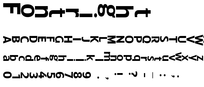 FontRight font