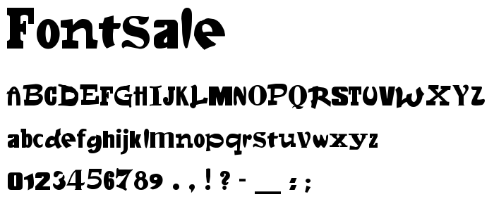 FontSale police