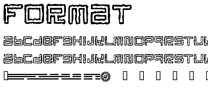 Format font