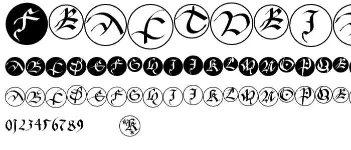 FracturiaSketchedCaps font