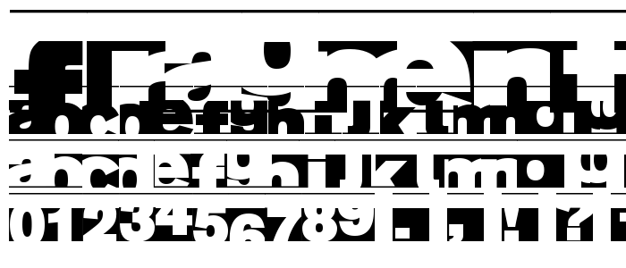 FragmentAZ font