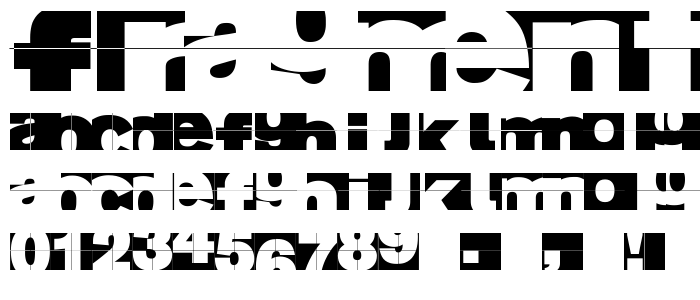 FragmentuM font