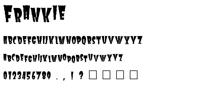 Frankie font