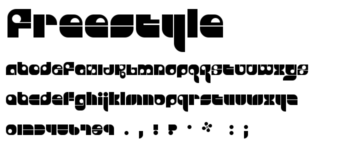 Freestyle font