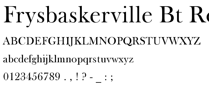 FrysBaskerville BT Roman police