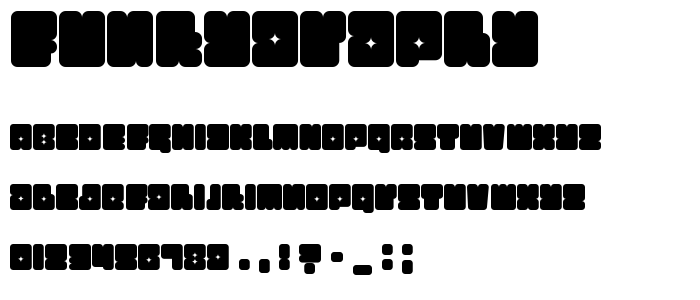 Funkygraphy font