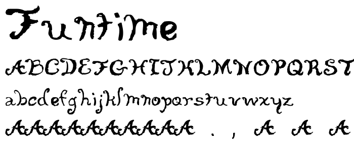 Funtime font