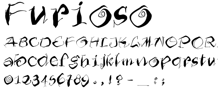 Furioso font