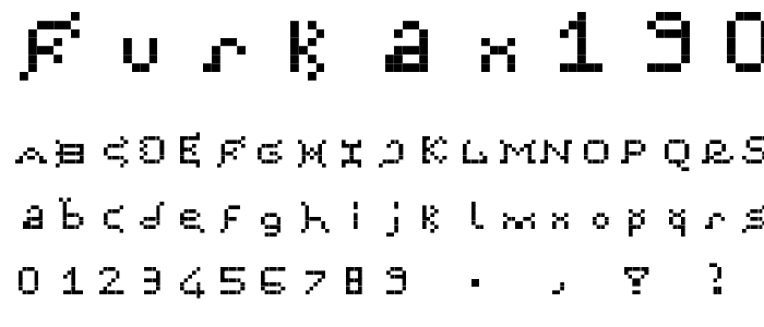 Furkan19098 font