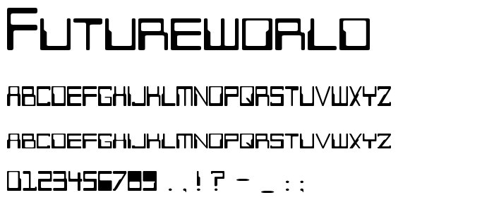 FutureWorld font