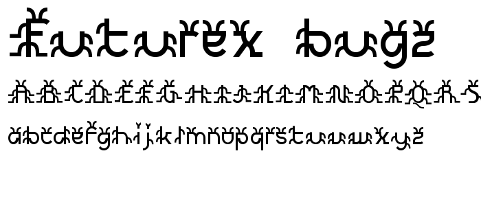Futurex Bugz font