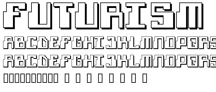 Futurism font