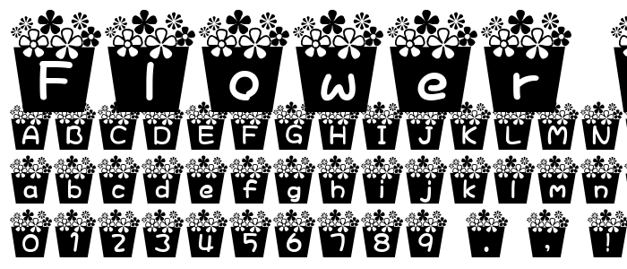 flower_font font