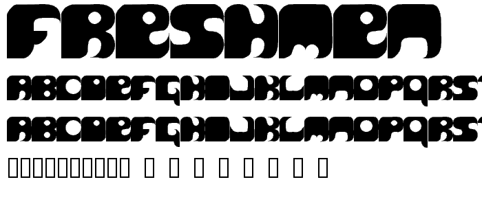 freshmen font