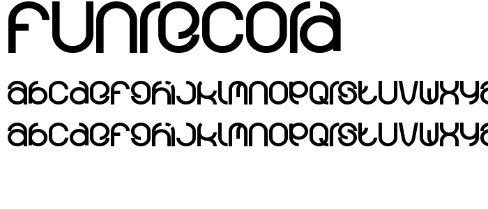 funrecord font